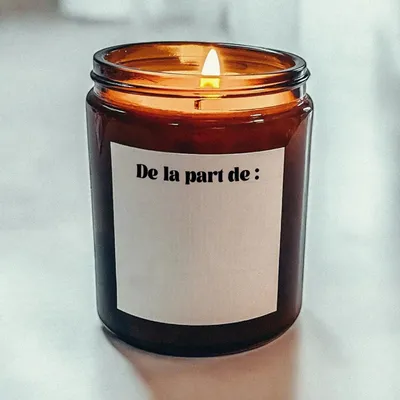 Gifts - Scented Candle - I love you more than the cafeteria - White Musk - 160g - MUISTI