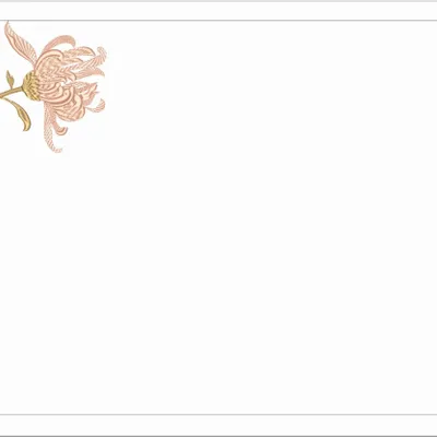 Linge de table textile - CHRYSANTHÈME  - serviette, set de table, chemin de table et nappe - ARTIPARIS