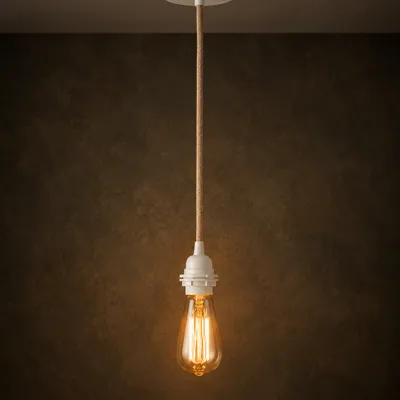 Plafonniers - Douille de Plafond - Naturel Blanc - 1 Pièce - BAZAR BIZAR LIVING