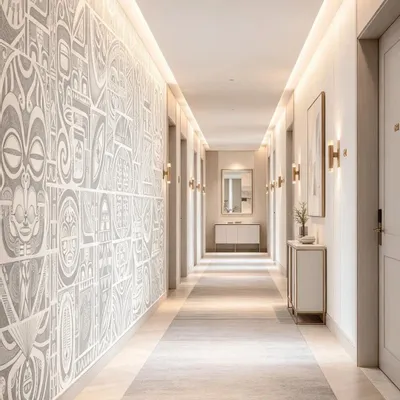 Papiers peints - Décor mural sur mesure - TATAU - LGD01 DECOR MURAL SUR MESURE