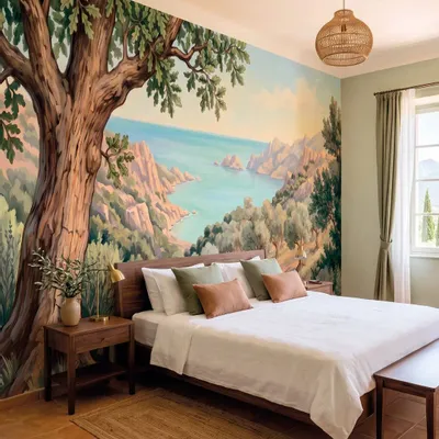 Papiers peints - Décor mural sur mesure - CORSICA - LGD01 DECOR MURAL SUR MESURE