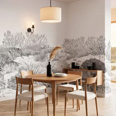 Papiers peints - Décor mural sur mesure - BRUYAGE - LGD01 DECOR MURAL SUR MESURE