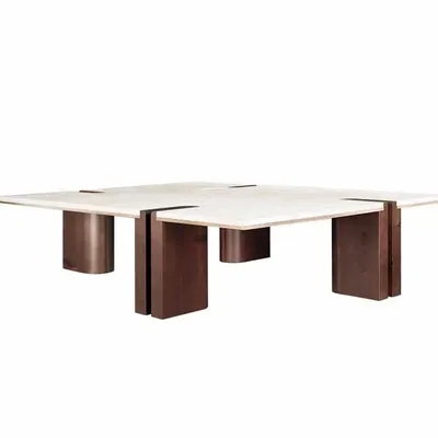Coffee tables - Grenville Center Table Handmade by Wood Tailors Club - WOOD TAILORS CLUB