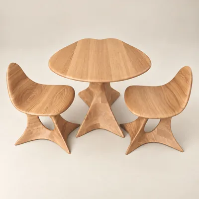 Tables basses - Collection Aphrodite | Série d’Ensembles Exclusifs | Chêne Massif - NEXART