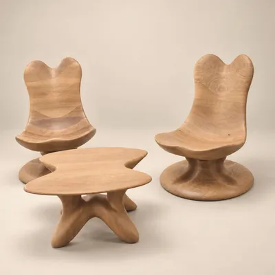 Chaises longues - Collection Athena | Série Lounge Exclusive | Chêne Européen Massif - NEXART