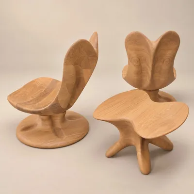 Lounge chairs - Athena Collection | Exclusive Lounge Series | Premium Solid Oak Wood - NEXART