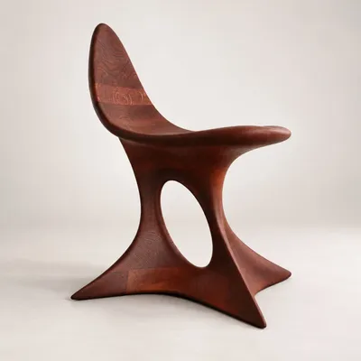 Chairs - Aphrodite | Sculpted Premium Chair | European Solid Oak - NEXART