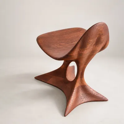 Chairs - Aphrodite | Sculpted Premium Chair | European Solid Oak - NEXART