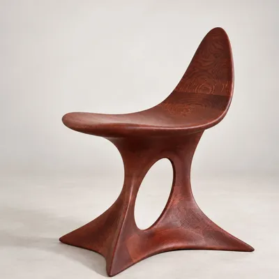 Chairs - Aphrodite | Sculpted Premium Chair | European Solid Oak - NEXART