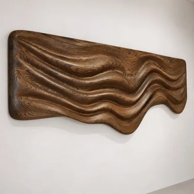 Objets de décoration - Poseidon | Sculpture Murale d’Exception | Chêne Européen Ma - NEXART