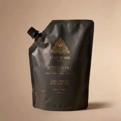 Savons - Recharge Savon Liquide parfumé  Butterfly Mind - STATE OF MIND