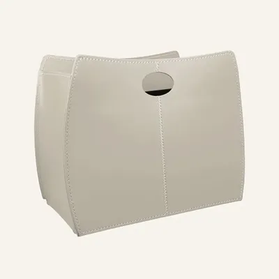 Organizer - Minimal magazine rack in leather VANDA - LIMAC DESIGN