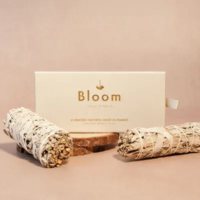 Parfums d'intérieur - Set of 25 Magic Ritual Incenses - WHITE SAGE - BLOOM FRANCE