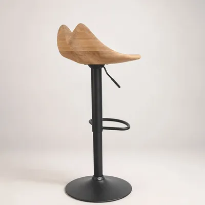 Chaises - Lyra | Chaise de Bar Sculpturale | Chêne Européen Massif - NEXART