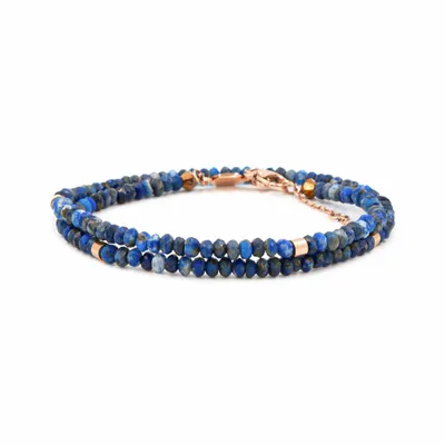 Bijoux - Bracelet Lumia en pierres Lapis-Lazuli - SLOYA