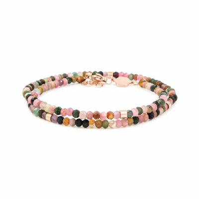 Bijoux - Bracelet Lumia en pierres Tourmaline - SLOYA
