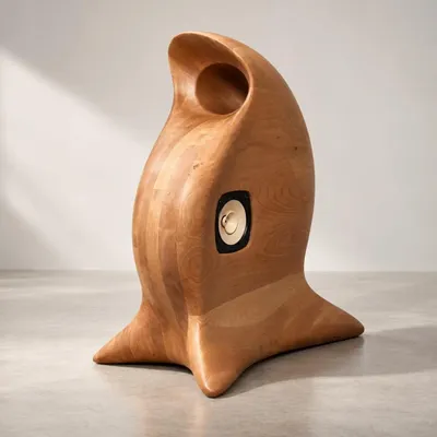 Speakers and radios - Hype | Sculpted Cherry BLH Loudspeaker - NEXART