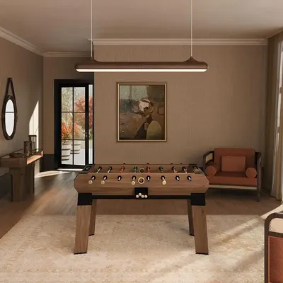 Autres tables  - Chesterfield Foosball Table Handmade by Wood Tailors Club - WOOD TAILORS CLUB