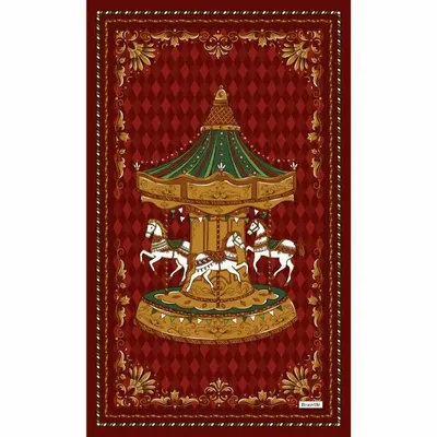 Torchons textile - Torchon Carrousel - BEAUVILLÉ