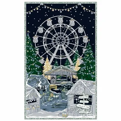 Torchons textile - Torchon Grande roue - BEAUVILLÉ