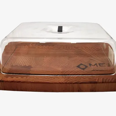 Kitchen utensils - Cheese board with Plexiglas bell - MEJ, IL CEPPO FRUTTERO