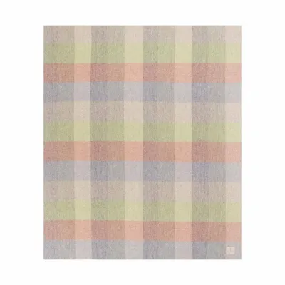 Fabrics - Tavola Check linen throw - SOFIA TOSCANO