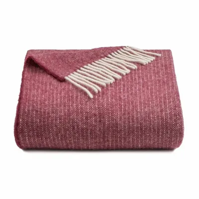Fabrics - Nitra 100 recycled wool and cashmere throw - SOFIA TOSCANO