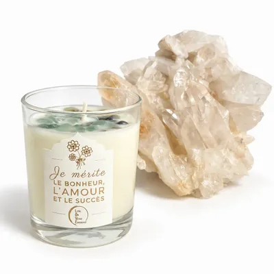 Candles - I DESERVE HAPPINESS, LOVE AND SUCCESS. - LIFE ON VENUS
