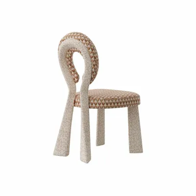 Chairs - Mary III Dining Chair with Wood or Lacquered legs Handmade By Ottiu - OTTIU