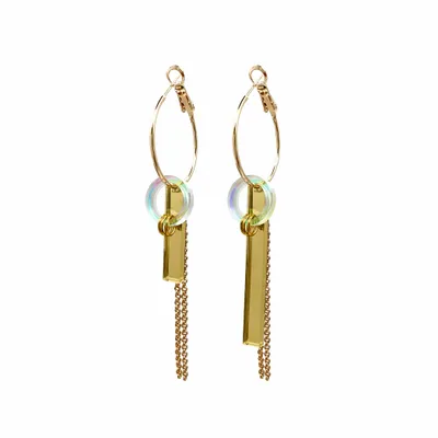 Jewelry - TIKA COMPO ECLIPSE Silver Earrings - TELLMEE