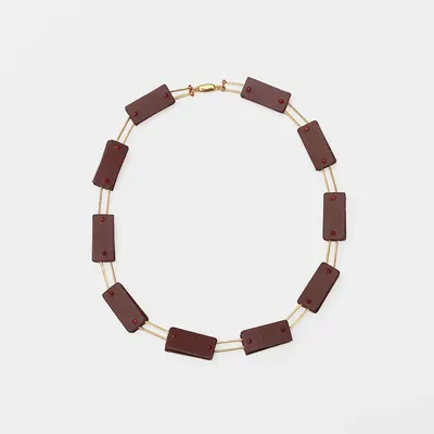 Bijoux - Collier à rectangles parallèles - C.KARAKALPAKI