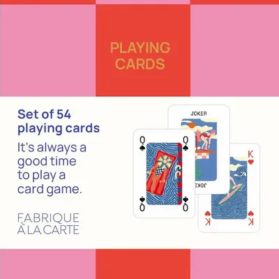 Cadeaux - Fabrique Playing Cards - Summer - A-JOURNAL