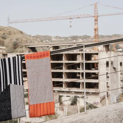 Plaids - FIGURE CONCRETE - LANIFICIO  LEO - SINCE 1873