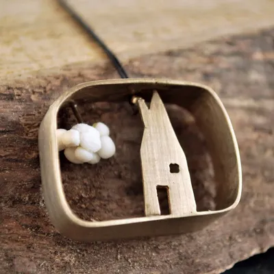 Jewelry - Sautoir maison nuage - CAROLE PÉRON