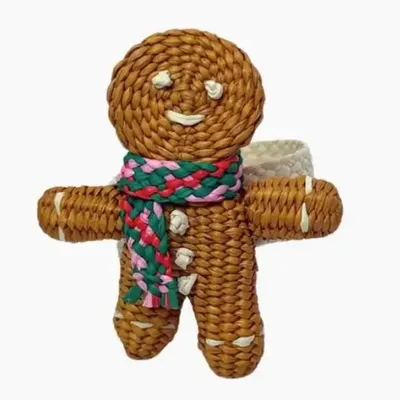 Platter and bowls - Gingerbread Man Napkin Ring - CORO CORA