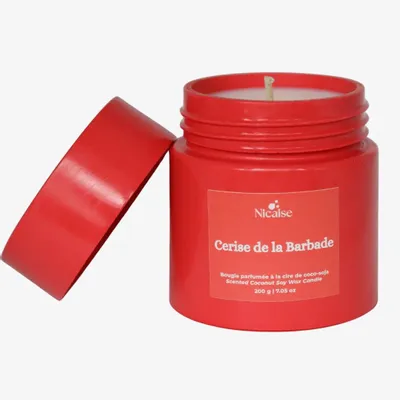 Cadeaux - Cerise de la Barbade | Bougie parfumée (200g de cire) - NICAISE