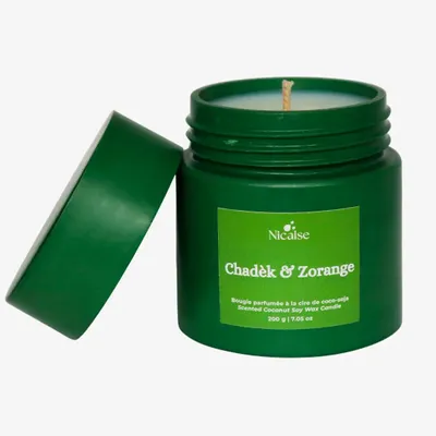 Cadeaux - Chadèk & Zorange | Bougie parfumée (200g de cire) - NICAISE