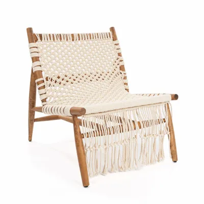 Chaises longues - Chaise Aero en macramé - V&V MACRAME