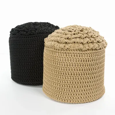 Coussins - Pouf Rock - V&V MACRAME
