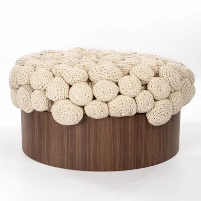 Cushions - Waterlily Pouf - V&V MACRAME