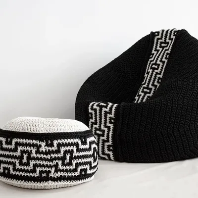 Footrests - Mythology Pouf - V&V MACRAME