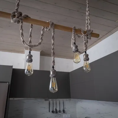 Suspensions - Lampe Mamba - V&V MACRAME