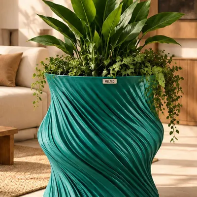 Flower pots - VORTA — Customisable Sculptural Planter - MELTED