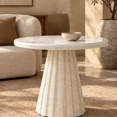 Tables basses - TRESSA — Table basse sculpturale sur mesure - MELTED