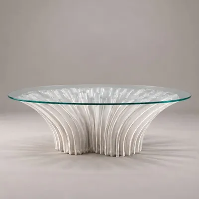 Tables for hotels - CORALIA — Bespoke Sculptural Coffee Table - MELTED