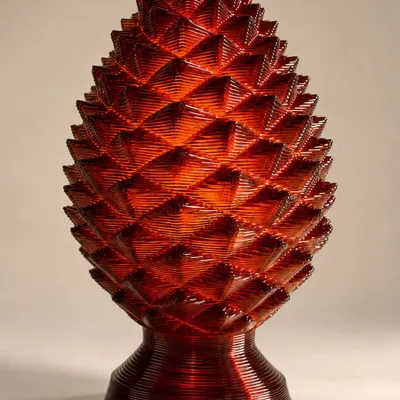 Sculptures, statuettes et miniatures - PINEA — Sculpture décorative pomme de pin personnalisable - MELTED