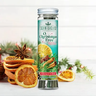Home fragrances - SCENTSICLES - O Christmas Tree Scented Ornaments Sticks - VAN DER GUCHT, SINCE 1870