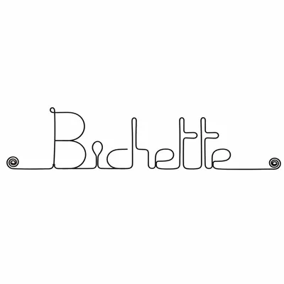 Cadeaux - Décoration Murale en Fil de Fer "Bichette" - à punaiser - BIJOUX DE MUR