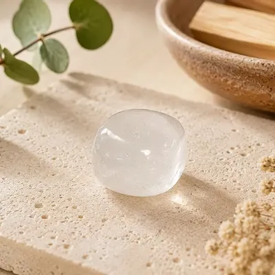 Objets de décoration - Cristal de Roche A Pierre Roulée en Boîte 2-3 cm - ARABESK