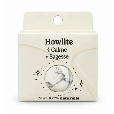 Objets de décoration - Howlite A Pierre Roulée en Boîte 2-3 cm - ARABESK